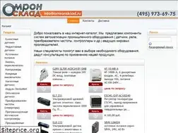 Sites similar to omronsklad.ru
