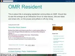 Sites similar to omrresident.blogspot.com