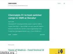 Sites similar to omrrider.blogspot.com