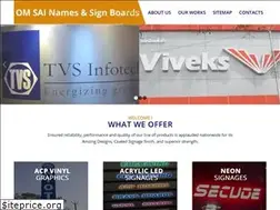 Sites similar to omsainameboards.com