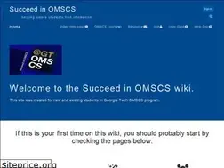 Sites similar to omscs.wikidot.com