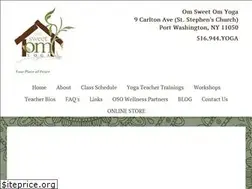 Sites similar to omsweetomyoga.com