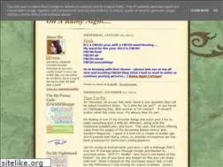 Sites similar to onarainynight.blogspot.com