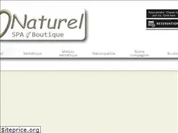 Sites similar to onaturelspaboutique.com
