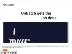 Sites similar to onbatch.com