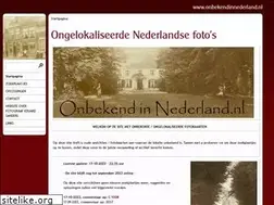 Sites similar to onbekendinnederland.nl