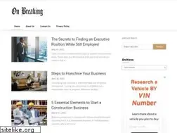 Sites similar to onbreaking.com