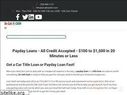 Sites similar to oncallcashlv.com