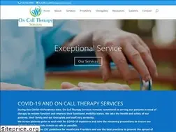 Sites similar to oncalltherapyservices.com