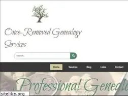 Sites similar to once-removed.com
