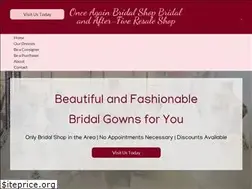Sites similar to onceagainbridal.com