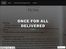 Sites similar to onceforalldelivered.wordpress.com