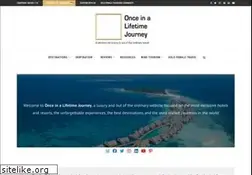 Sites similar to onceinalifetimejourney.com