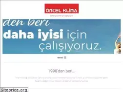 Sites similar to oncelklima.com.tr