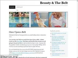 Sites similar to onceuponabelt.com