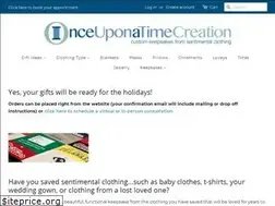 Sites similar to onceuponatimecreation.com