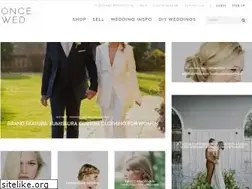 Sites similar to oncewed.com