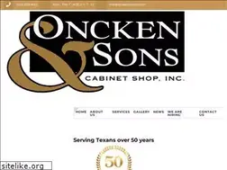 Sites similar to onckenandsons.com