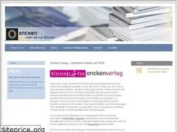 Sites similar to onckenverlag.de
