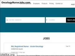 Sites similar to oncologynursejobs.com