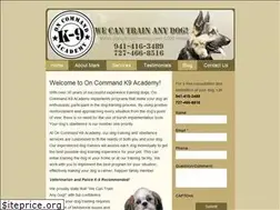 Sites similar to oncommandk9academy.com