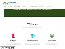 Sites similar to oncommonground.ca