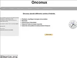 Sites similar to onconux.net