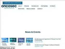 Sites similar to oncosec.com