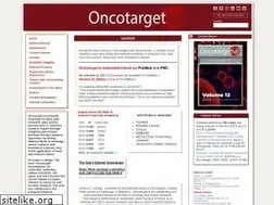 Sites similar to oncotarget.com