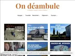Sites similar to ondeambule.com