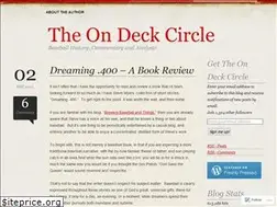 Sites similar to ondeckcircle.wordpress.com