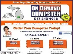 Sites similar to ondemanddumpster.com