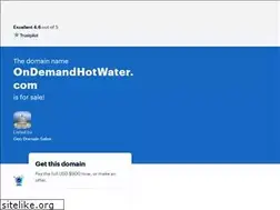 Sites similar to ondemandhotwater.com