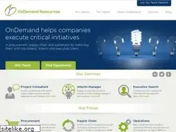 Sites similar to ondemandresources.com