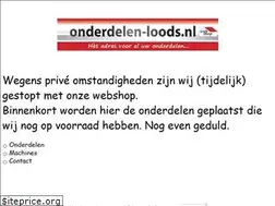 Sites similar to onderdelen-loods.nl