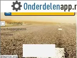 Sites similar to onderdelenapp.nl