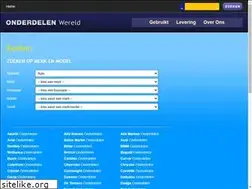 Sites similar to onderdelenwereld.nl