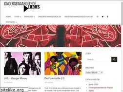 Sites similar to ondergewaardeerdeliedjes.nl