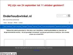 Sites similar to onderhoudswinkel.nl