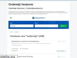 Sites similar to onderwijsvacature.nl