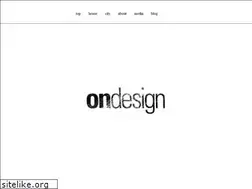 Sites similar to ondesign.co.jp