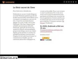 Sites similar to ondinnok.org