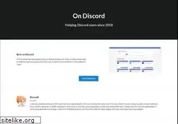 Sites similar to ondiscord.xyz