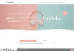Sites similar to ondoku3.com