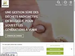 Sites similar to ondraf.be