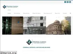 Sites similar to ondriklarsenlawyers.com.au