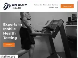 Sites similar to onduty.health