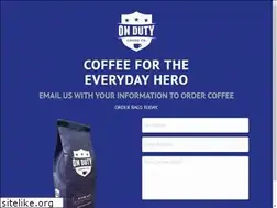Sites similar to ondutycoffeeco.com