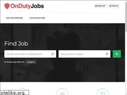 Sites similar to ondutyjobs.com