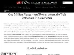 Sites similar to one-million-places.com